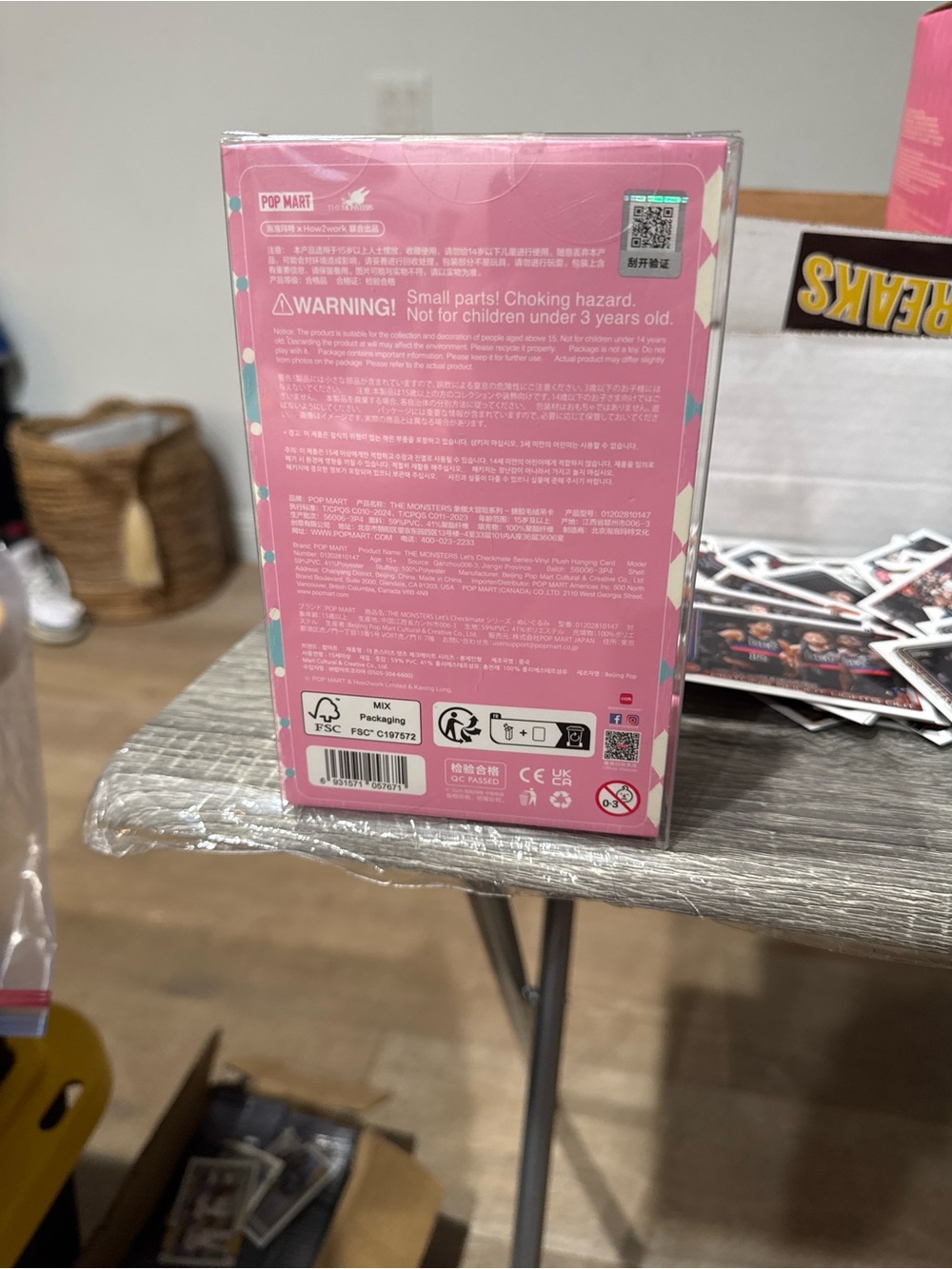 Pop Mart Pink Blind Box Figurine